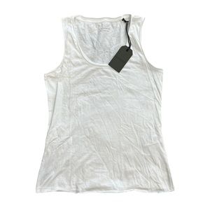 Allsaints White Emelyn Tonic Tank Top S M